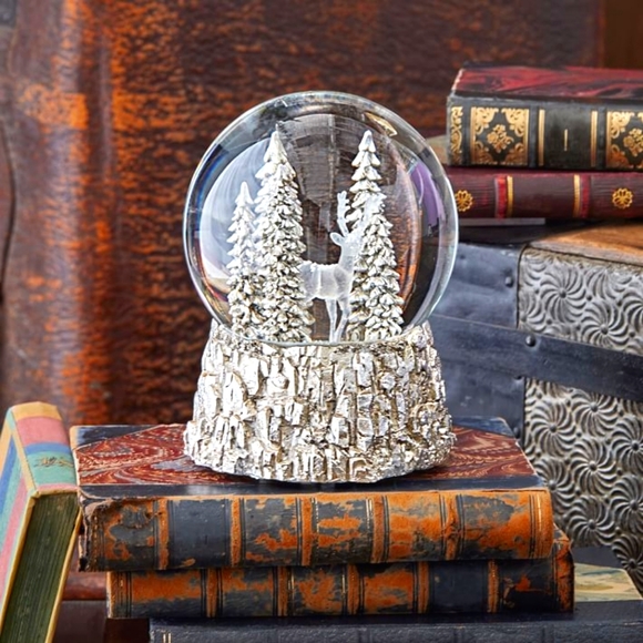 ✨NWT Patronus Snow Globe Lights Up and Plays Secrets of the Castle theme - Picture 2 of 2